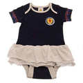 Navy-White - Front - Scotland FA Baby 2022-23 Frill Tutu