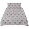 Red-Green-Grey - Back - Liverpool FC The Kop Duvet Cover Set