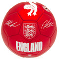 Red - Front - England FA Signature Football