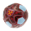 Burgundy-Sky Blue - Back - West Ham United FC Soft Mini Football