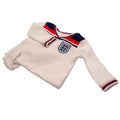 White - Back - England FA Baby 1982 World Cup Retro Sleepsuit