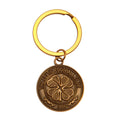 Antique Gold - Front - Celtic FC Crest Keyring