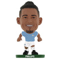 Blue-White-Green - Front - Manchester City FC Kalvin Phillips SoccerStarz Football Figurine