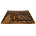 Gold - Front - The Lord Of The Rings You Shall Not Pass Door Mat