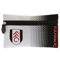 Black-White-Red - Front - Fulham FC Crest Pencil Case