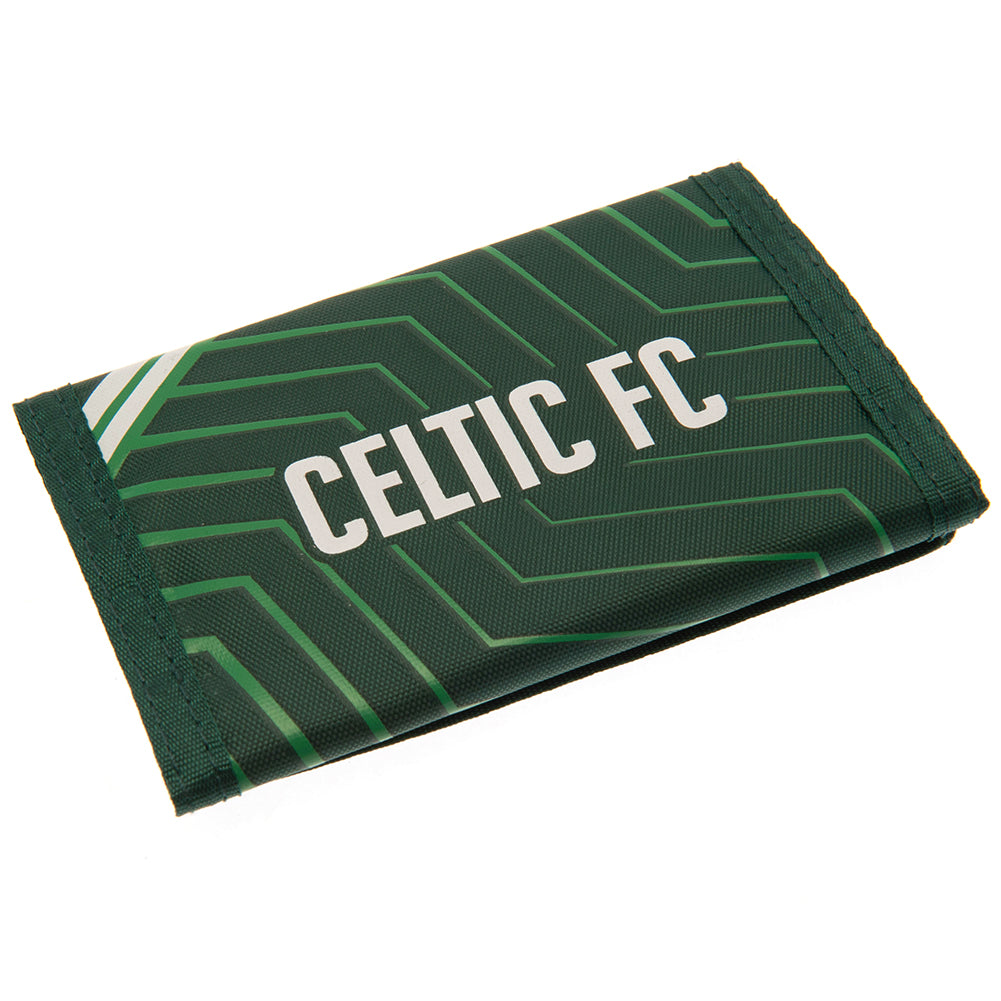 Green - Back - Celtic FC Nylon Wallet