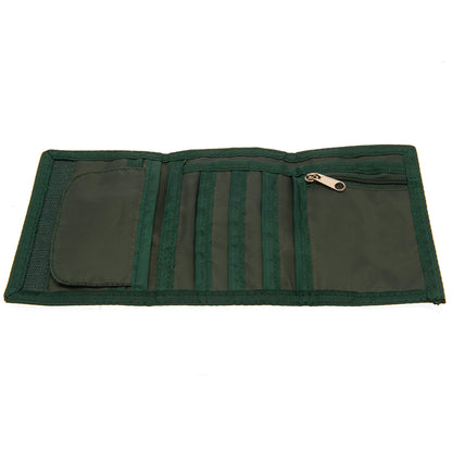 Green - Side - Celtic FC Nylon Wallet