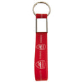 Red - Front - Arsenal FC Silicone Keyring