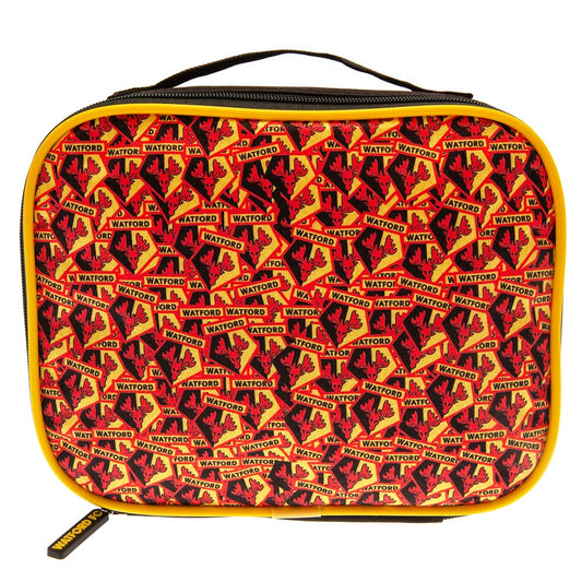Black-Yellow-Red - Front - Watford FC Lunch Bag