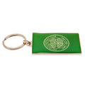 Green-Silver - Back - Celtic FC Deluxe Crest Keyring
