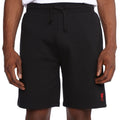 Black - Front - Liverpool FC Mens Crest Sweat Shorts