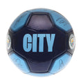 Black-Sky Blue - Back - Manchester City FC Signature Football