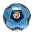 Black-Sky Blue - Front - Manchester City FC Signature Football