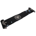 Sky Blue-White-Navy Blue - Front - Manchester City FC Crest Scarf