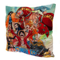 Multicoloured - Front - One Piece Characters Filled Cushion