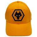 Yellow-Black - Back - Wolverhampton Wanderers FC Crest Baseball Cap