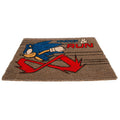 Brown-Blue-Red - Back - Sonic The Hedgehog Knock And Run Door Mat
