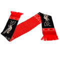 Red-Navy Blue-White - Back - Liverpool FC Unisex Adult Snowflake Scarf