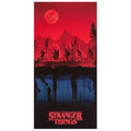 Red-Blue - Front - Stranger Things Upside Down Beach Towel