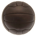 Brown-Gold - Back - Chelsea FC Retro Leather Football