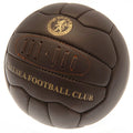 Brown-Gold - Side - Chelsea FC Retro Leather Football
