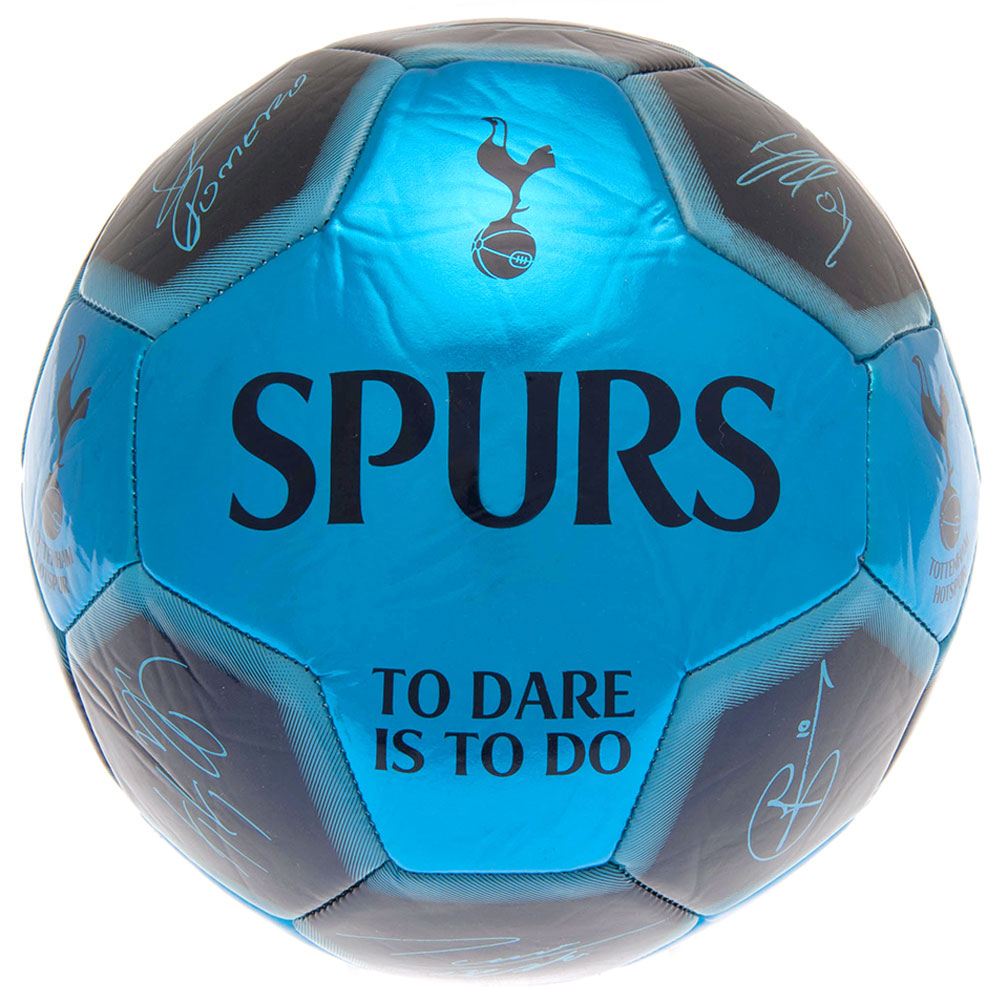Blue-Navy - Back - Tottenham Hotspur FC To Dare Is To Do Signature Football