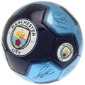 Navy-Blue - Front - Manchester City FC Signature Football