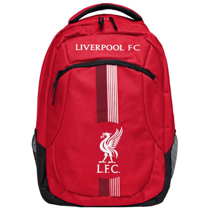 Red-Black-White - Front - Liverpool FC Ultra Crest Backpack