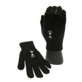 Black-White - Back - Tottenham Hotspur FC Childrens-Kids Knitted Gloves
