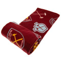 Maroon-Blue-Yellow - Back - West Ham United FC Fleece Blanket