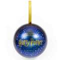 Royal Blue-Gold - Back - Harry Potter Hogwarts Castle Christmas Bauble