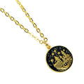 Royal Blue-Gold - Side - Harry Potter Hogwarts Castle Christmas Bauble