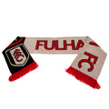 Red-White-Black - Back - Fulham FC Crest Fringed Scarf