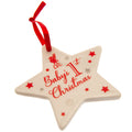 White-Red - Back - Liverpool FC Babys First Christmas Decoration