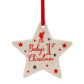 White-Red - Front - Liverpool FC Babys First Christmas Decoration