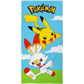 Multicoloured - Front - Pokemon Pikachu Logo Towel