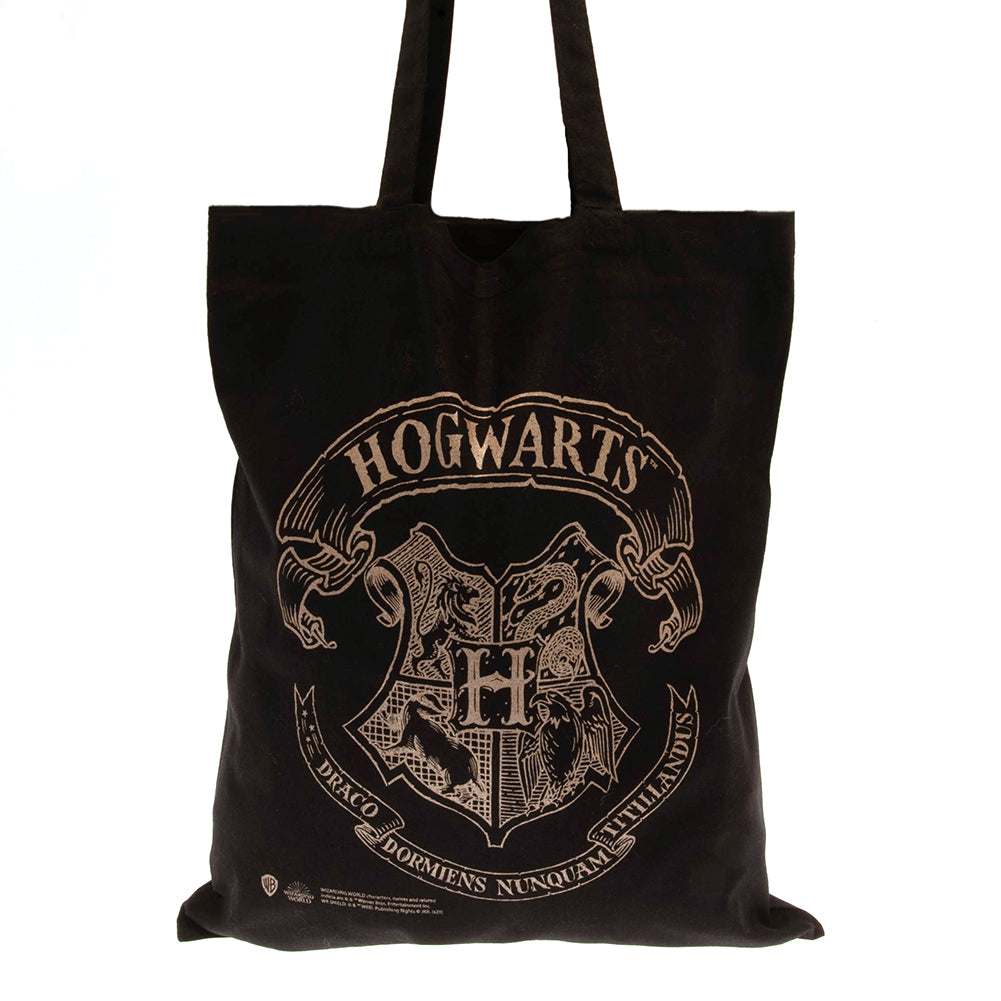 Black-Gold - Front - Harry Potter Canvas Tote Bag