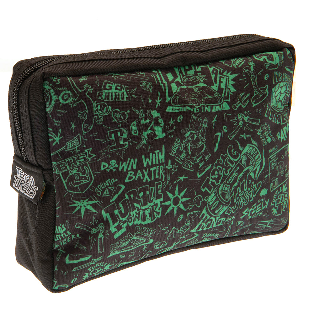 Black-Green - Back - Teenage Mutant Ninja Turtles: Mutant Mayhem Pencil Case