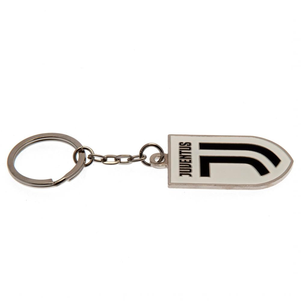 Silver-Black - Back - Juventus FC Keyring