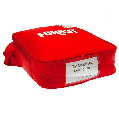 Red-White - Back - Nottingham Forest FC Kit Lunch Bag