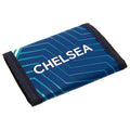 Royal Blue-White-Black - Back - Chelsea FC Flash Nylon Wallet