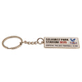 Silver - Back - Crystal Palace FC Street Sign Embossed Keyring
