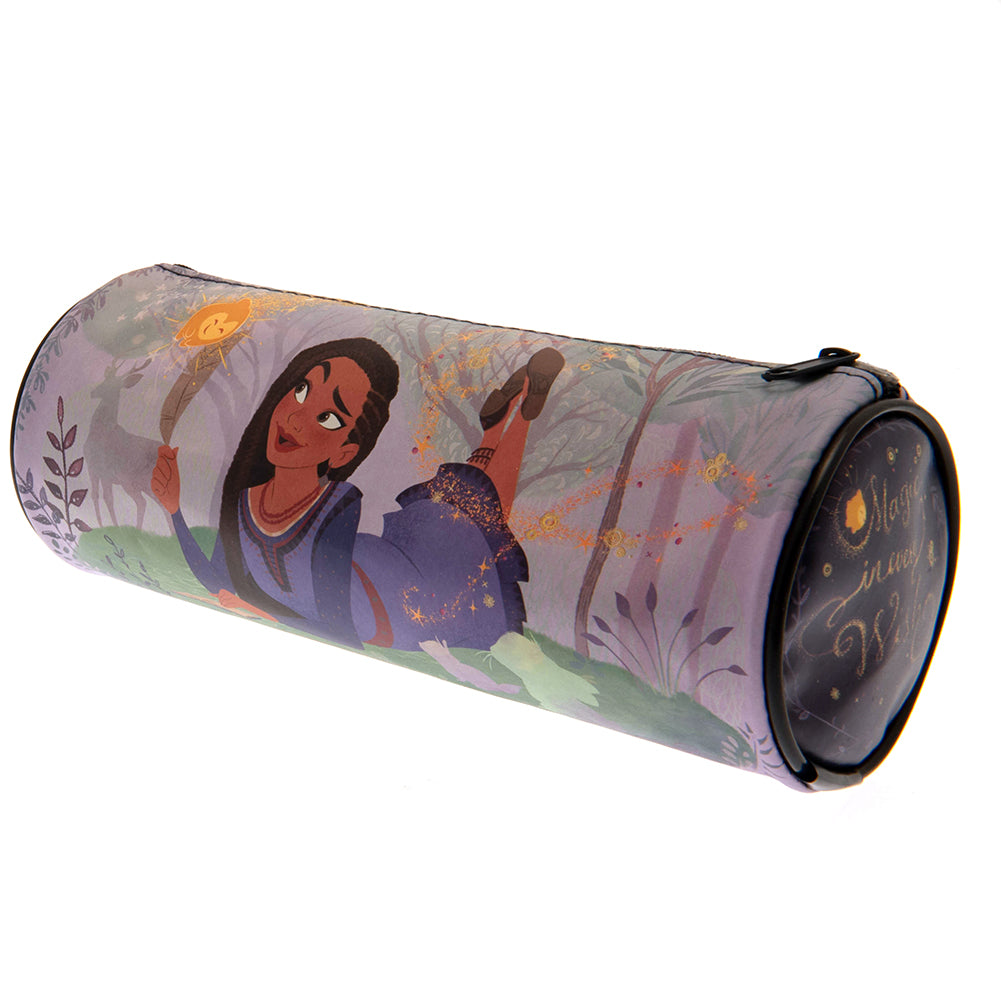 Multicoloured - Side - Wish Barrel Pencil Case