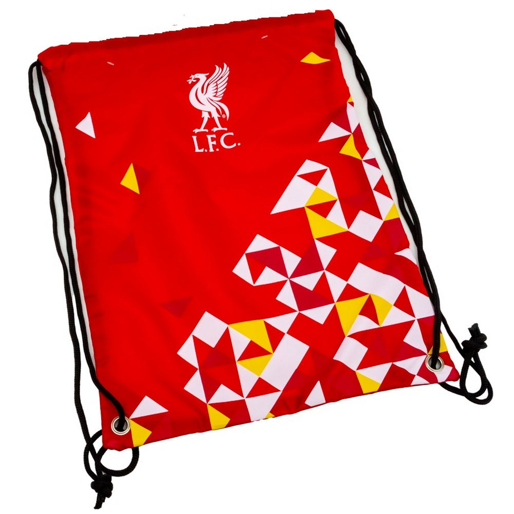 Red-White-Yellow - Back - Liverpool FC Particle Drawstring Bag