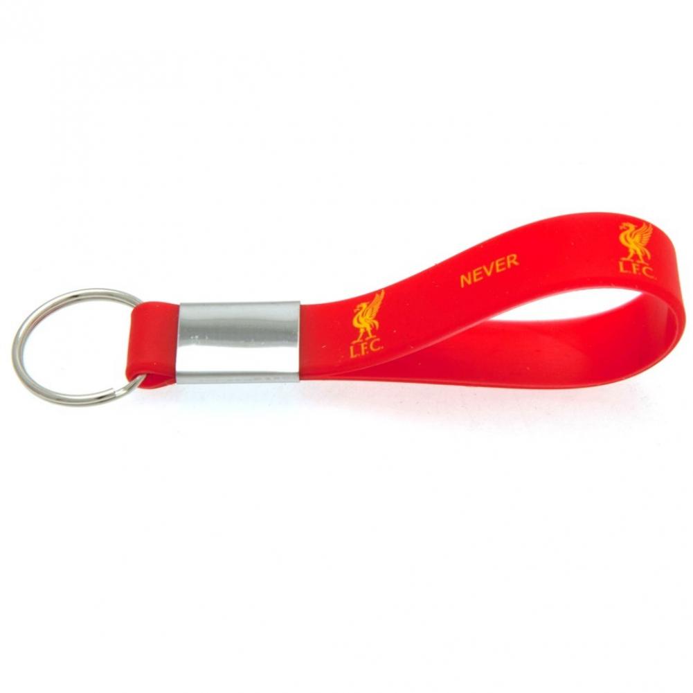 Red - Back - Liverpool FC Silicone Keyring