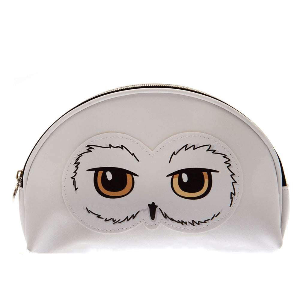 White-Brown-Black - Back - Harry Potter PU Toiletry Bag Set (Pack of 2)