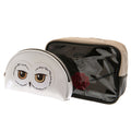 White-Brown-Black - Front - Harry Potter PU Toiletry Bag Set (Pack of 2)