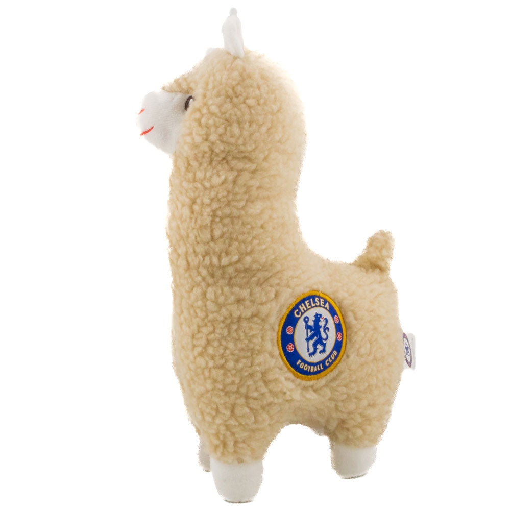Cream-Blue-White - Front - Chelsea FC Llama Plush Toy