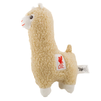 Cream-Red - Front - Liverpool FC Llama Plush Toy