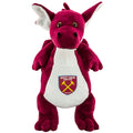 Claret-White - Front - West Ham United FC Dragon Plush Toy